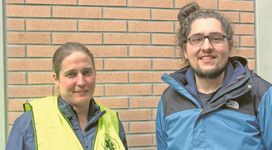 First Responder: Madeleine Gobeli und Franco Lottaz First Responder